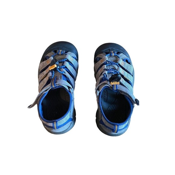Keen Newport H2 Little Kids Sport Water Hiking Sandals SZ 12 Blue Gray - Picture 5 of 9